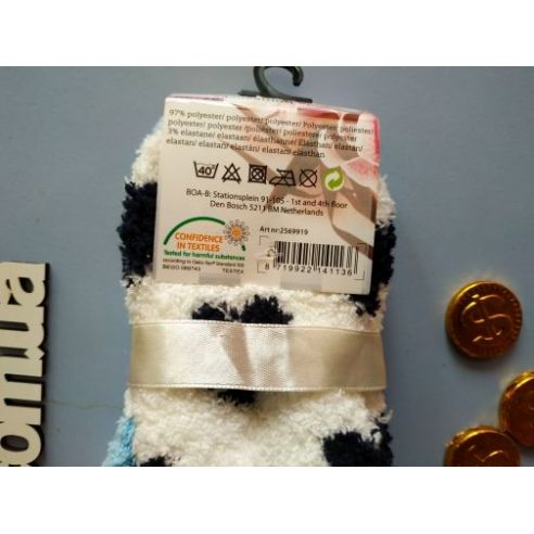 Socks Fluffy Anti-slip 31-34 Penguin buy in online store