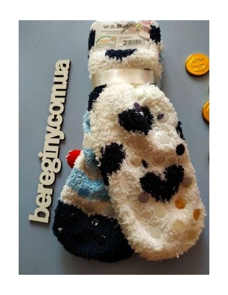Socks Fluffy Anti-slip 31-34 Penguin buy in online store