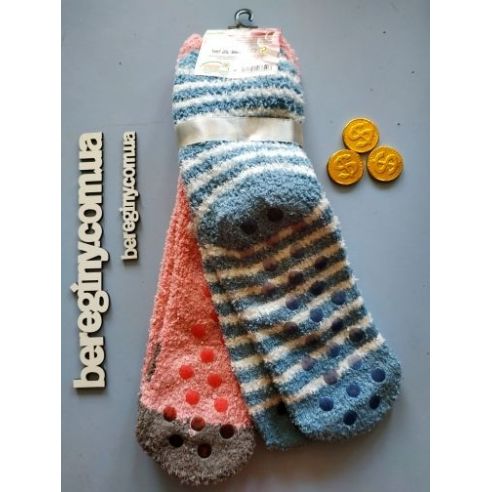 Socks fluffy anti-slip 31-34 bear buy in online store