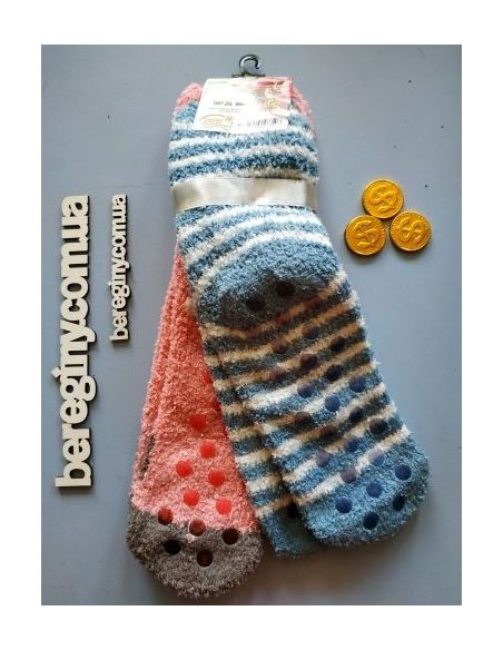 Socks fluffy anti-slip 31-34 bear buy in online store
