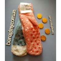 Socks fluffy anti-slip 31-34 snowman buy in online store 2