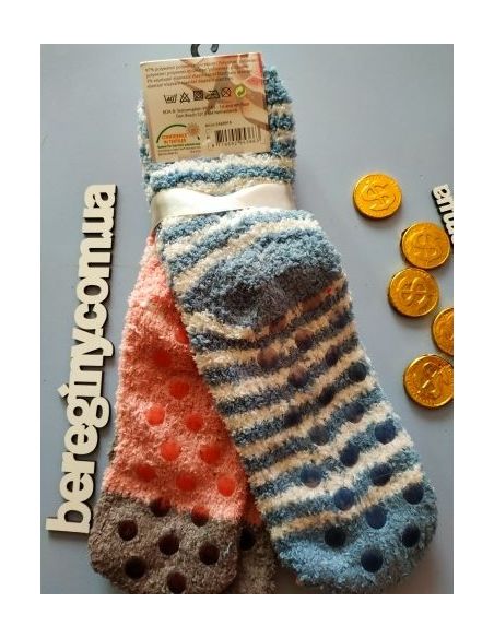 Socks fluffy anti-slip 35-38 bear buy in online store