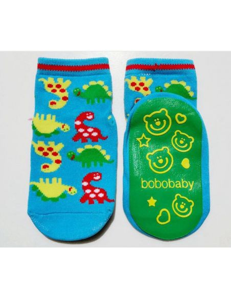 Baby socks with anti-slip sole size 12 months - Dinosaurs buy in online store Baby socks with anti-slip sole size 12 months - Dinosaurs buy in online store