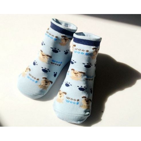 Baby socks with anti-slip sole size 18 months - Dogs buy in online store