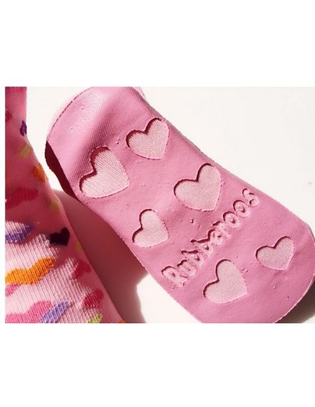 Baby socks with anti-slip sole size 18 months - Hearts buy in online store Baby socks with anti-slip sole size 18 months - Hearts buy in online store