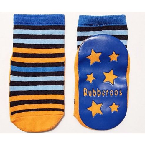 Baby socks with anti-slip sole size 12 months - strips buy in online store