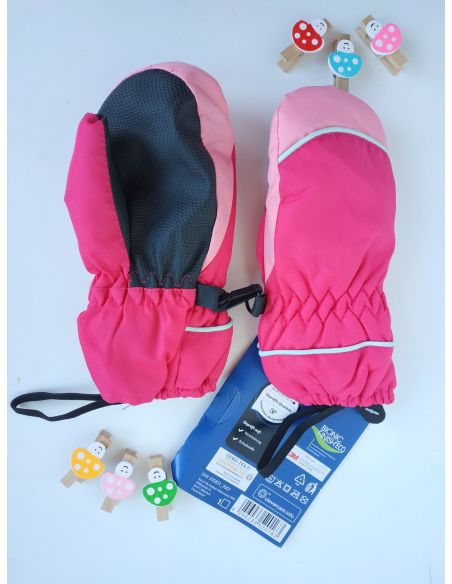 Lupilu mittens with polar insulation Thinsulate pink size 3.5 buy in online store
