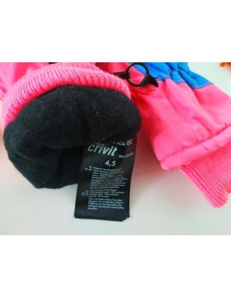 Lupilu mittens with polar insulation Thinsulate pink size 4.5 buy in online store