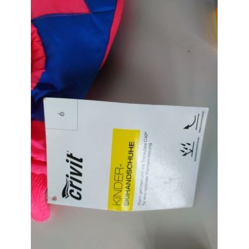 Lupilu mittens with polar insulation Thinsulate pink size 4.5 buy in online store