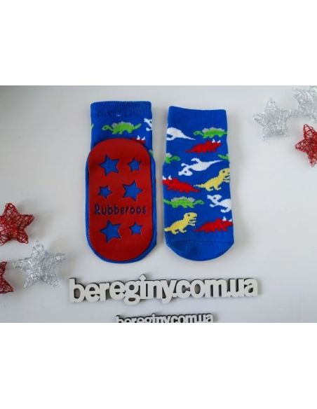 Baby socks with anti-slip sole size 18 months - Dinosaurs blue buy in online store Baby socks with anti-slip sole size 18 months - Dinosaurs blue buy in online store