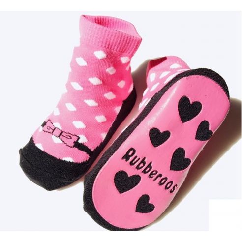 Baby socks with anti-slip sole size 24 months - raspberry buy in online store