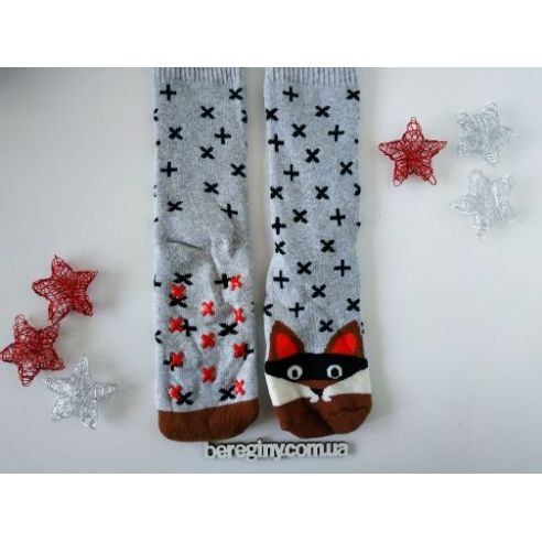 Socks Anti-slip terry children Lupilu 31-34 - Fox buy in online store