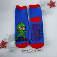Socks Anti-slip terry children's 27-30 - Hero in masks (blue) buy in online store
