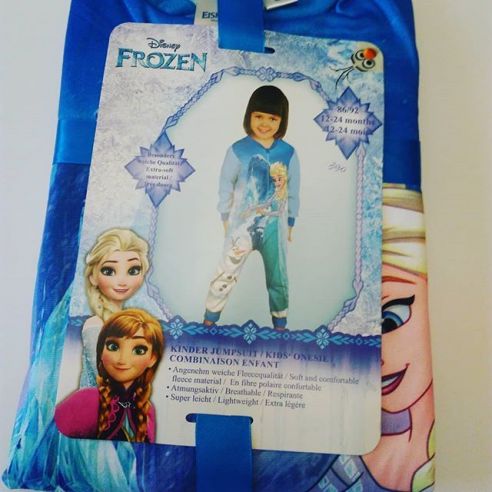 Children's fleece pajamas Slip Disney Frozen 6-8let (122-128) buy in online store