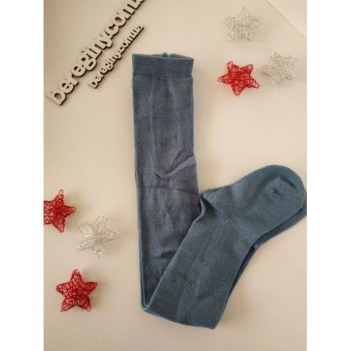 Merino wool tights 74-80 blue buy in online store