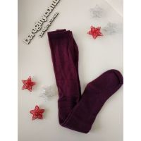 Merino wool tights 110-116 eggplant buy in online store