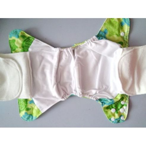Reusable diaper on microflis buttons with built-in liners - Wholes buy in online store