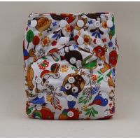 Reusable diaper on microflis buttons with built-in liners - Wholes buy in online store 2