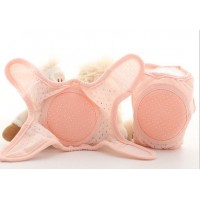 Adjustable knee pads with soft anti-slip insert - Pink buy in online store