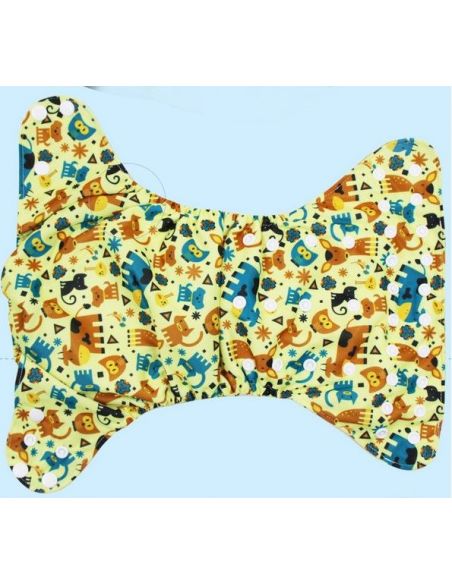 Reusable diaper on microflis buttons with built-in liners - gylf and monkey buy in online store Reusable diaper on microflis buttons with built-in liners - gylf and monkey buy in online store