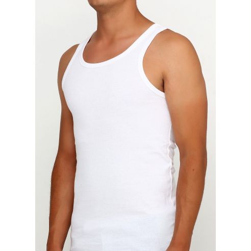 Cotton Men's T-shirt Liverge (Germany) - Size XL, White buy in online store