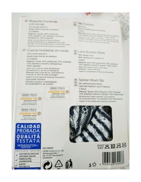 Esmara thong (2 pcs) - size S buy in online store