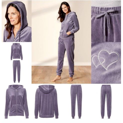 Velor Suit Esmara - Lilac L buy in online store