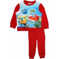 Children's Fleece Sports Costume - Super Wings Pijama 3-6let Red buy in online store