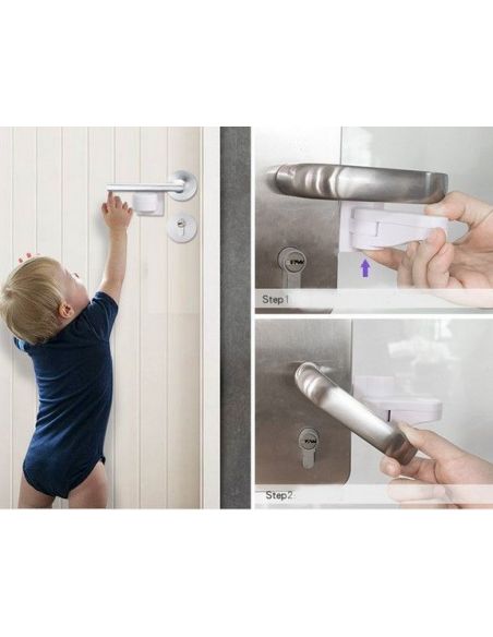 Children's lock on Door LEVER LOCK door handle buy in online store