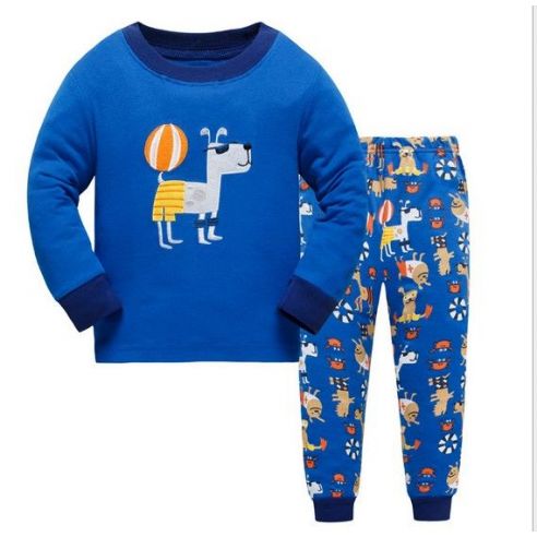 Children's pajamas HK FABEAO BABY AIRCRAFT - a dog with a ball from 3 to 8 years buy in online store