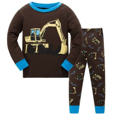 Children's pajamas HK FABEAO BABY AIRCRAFT - excavator-2 from 2 to 7 years buy in online store