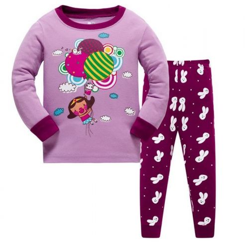 Children's pajamas HK FABEAO BABY AIRCRAFT - Girl with balls from 3 to 8 years buy in online store