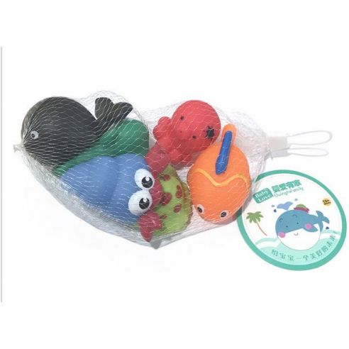 Set of toys for bathroom sea (6pcs) buy in online store