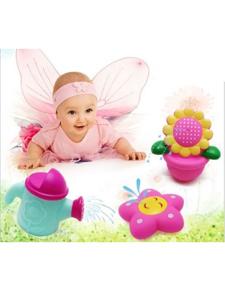 Set of toys for bathroom flowers (3pcs) buy in online store Set of toys for bathroom flowers (3pcs) buy in online store