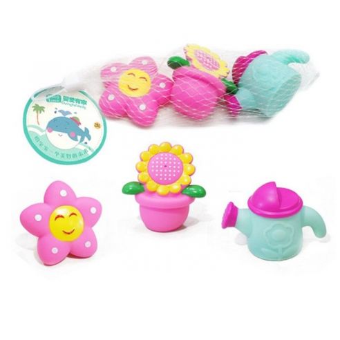 Set of toys for bathroom flowers (3pcs) buy in online store