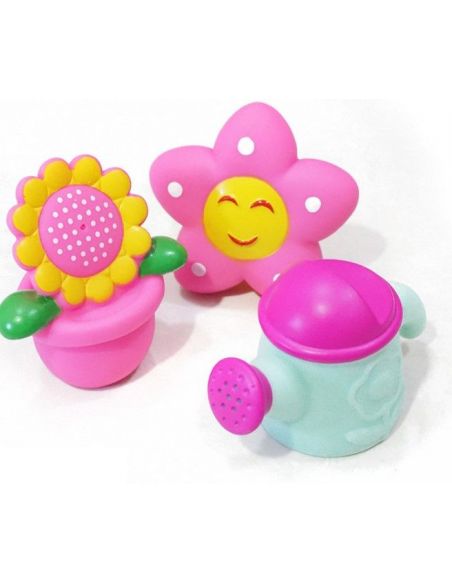 Set of toys for bathroom flowers (3pcs) buy in online store Set of toys for bathroom flowers (3pcs) buy in online store