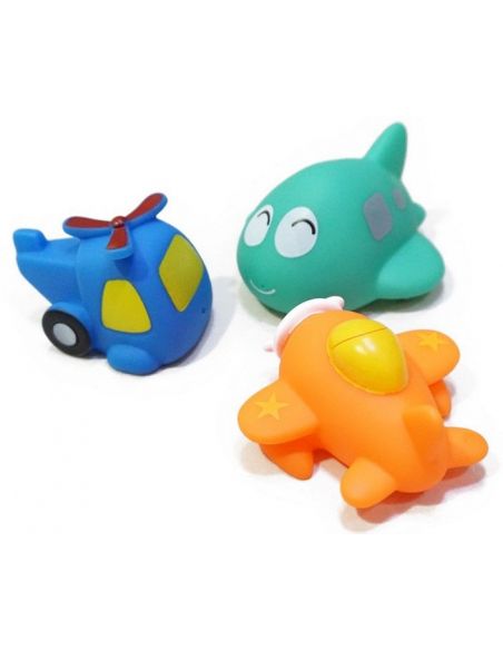 Set of toys for bathroom air transport (3pcs) buy in online store Set of toys for bathroom air transport (3pcs) buy in online store
