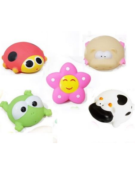 Set of toys for bathroom animals flat (5pcs) buy in online store Set of toys for bathroom animals flat (5pcs) buy in online store