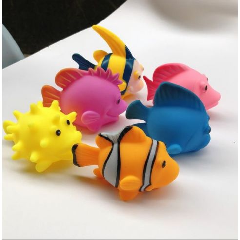 Set of toys for bathroom fish (6pcs) buy in online store