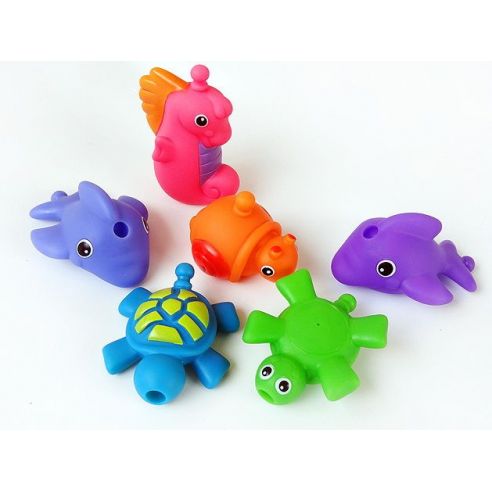 Set of toys for bathroom animals (6pcs) buy in online store