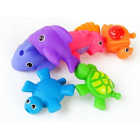 Set of toys for bathroom animals (6pcs) buy in online store