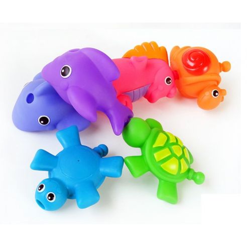 Set of toys for bathroom animals (6pcs) buy in online store