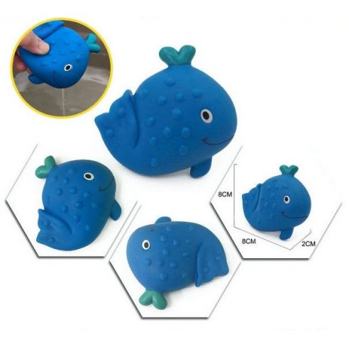 Toy for the bathroom - whale flat (1pc) buy in online store