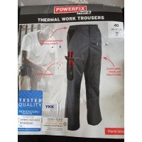 Insulated working thermal pants PowerFix buy in online store 2