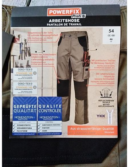 Powerfix working pants - beige buy in online store Powerfix working pants - beige buy in online store