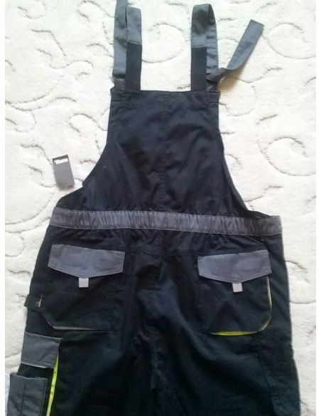 Powerfix working overalls - black with gray buy in online store
