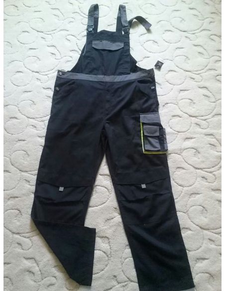 Powerfix working overalls - black with gray buy in online store