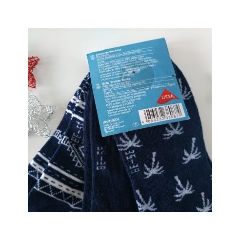 Socks Pepperts Blue 3pcs Size 39-42 buy in online store
