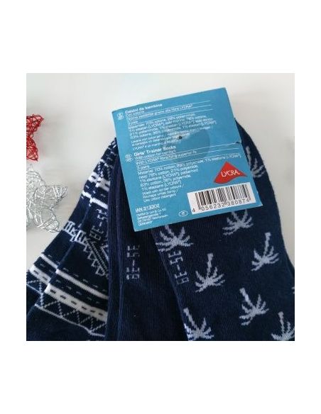 Socks Pepperts Blue 3pcs Size 39-42 buy in online store