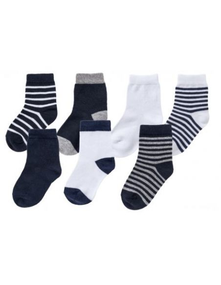 Socks Lupilu Set Blue 7pcs Size 27-30 buy in online store
